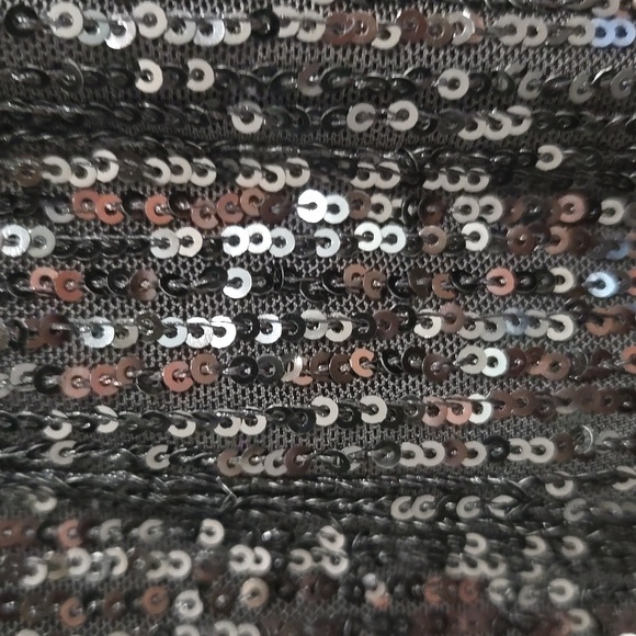 Eliza J-Sequin Feather Sheath Dress-Size 14 - Picture 17 of 17